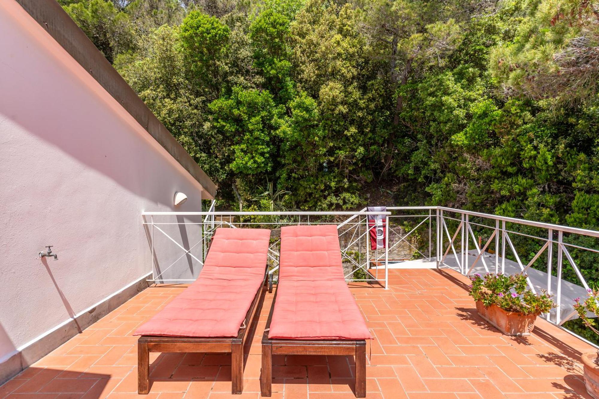 Villa Tra Mare E Bosco Nella Splendida Quercianella Extérieur photo